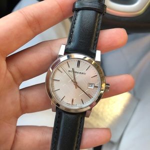 Burberry leather watch